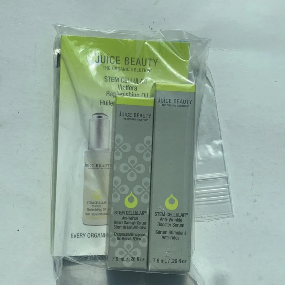 JUICE BEAUTY 3p Anti Wrinkle Serum $30 NIP CLEAN BEAUTY